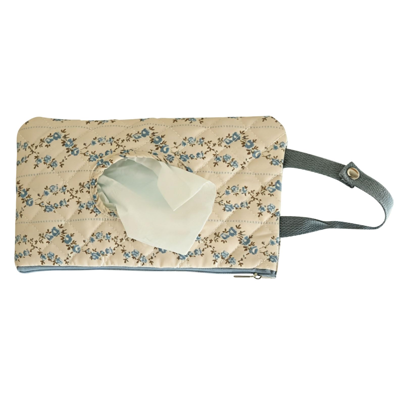 CUNZJIA Portable Reusable Wipes Case with Handy Hanging Strap for Diaper Changing During Trips
