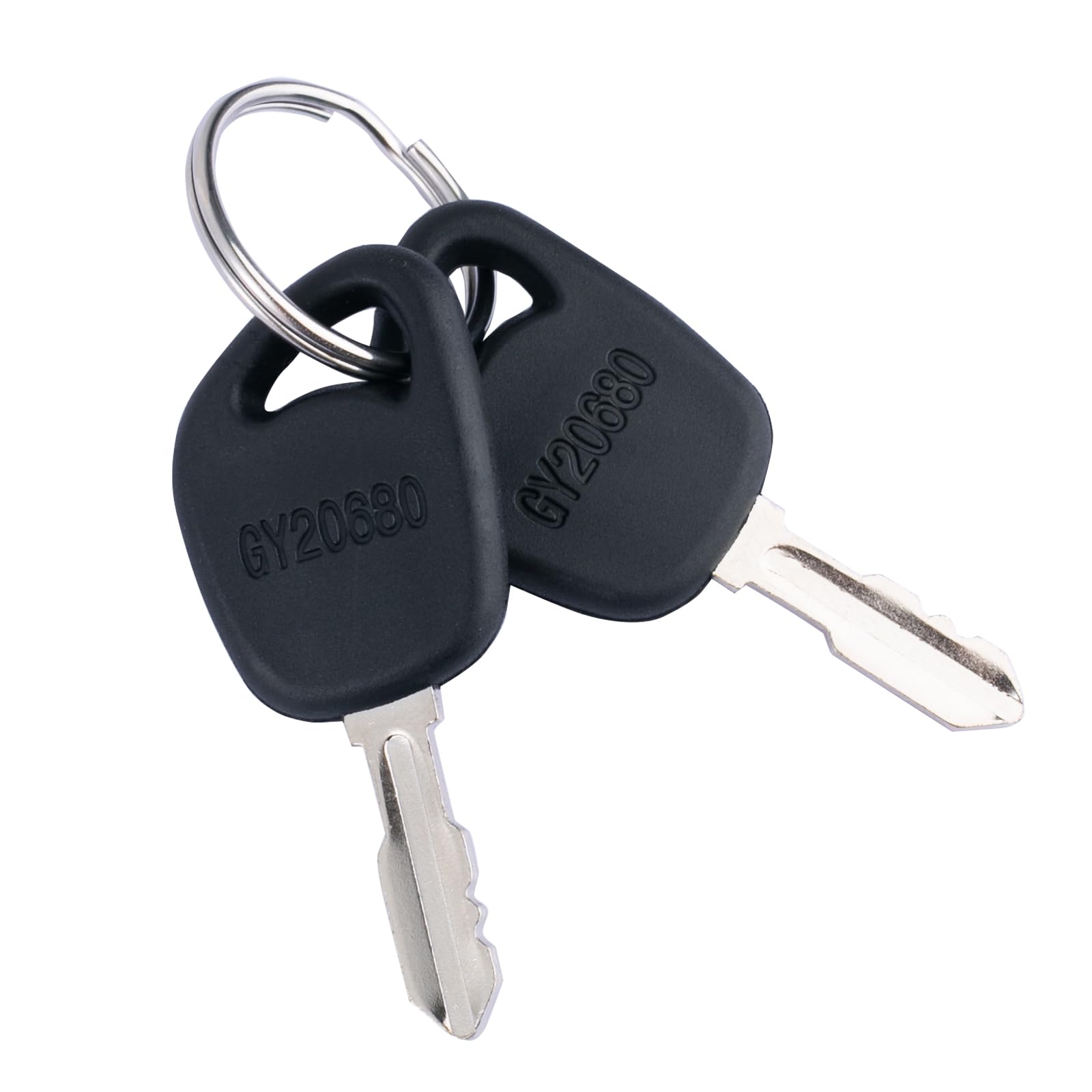ZLKSKER2PCS Equipment Keys GY20680 Ignition Keys Replacement for John Deere Lawn Mower 1026R 2025R 2026R 100 LA LT SST X Series