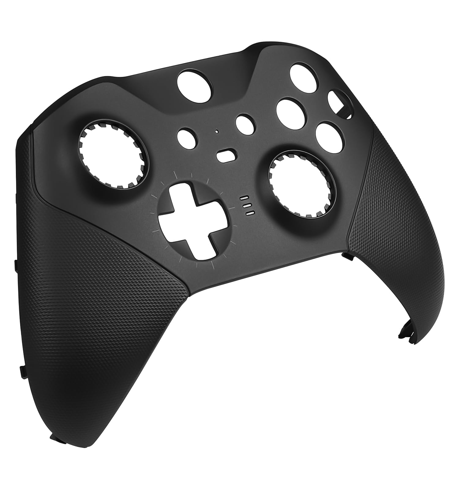 Csvrzuwo Faceplate Shell Compatible with Xbox Elite 2 Controller Xbox Elite Series 2 Controller, DIY Replacement Precision Front Housing Cover Repair Accessories Black - 2