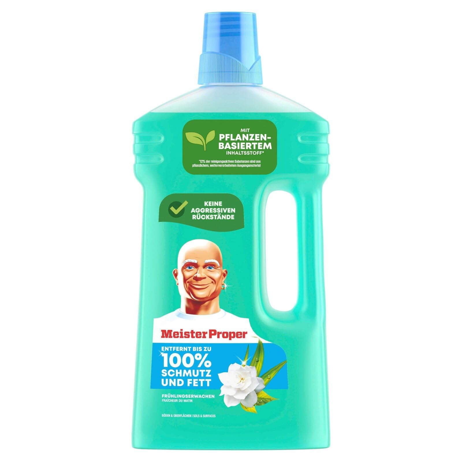 Meister Proper Liquid All-Purpose Floor Cleaner with Spring Awakening Fragrance 1 Litre Removes up to 100% Dirt and Grease Streak Free