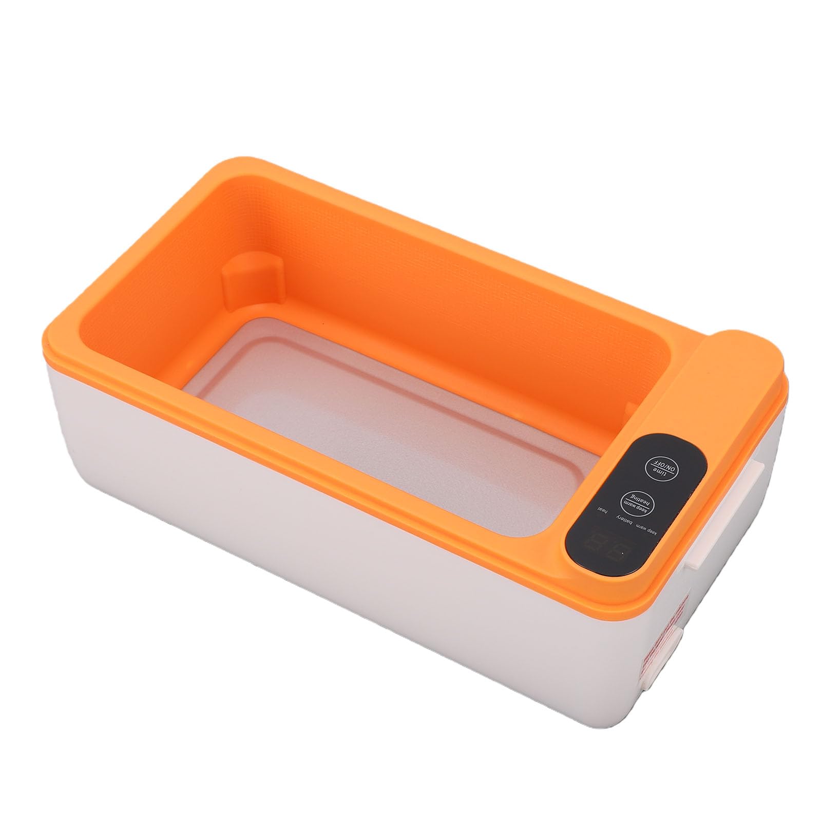Walfront Electric Lunch Box, 40W Rechargeable (Bianco Arancio)