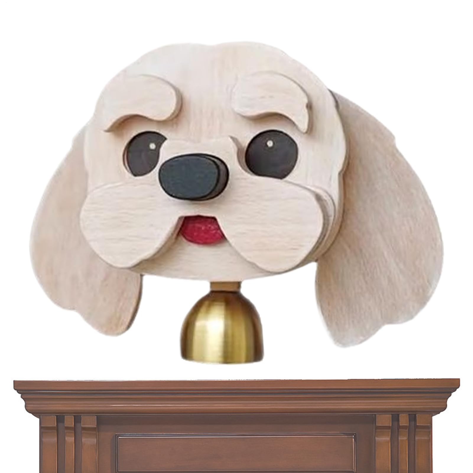 Cloche pour porte et carillon chien pour animer chaleureusement votre entrée