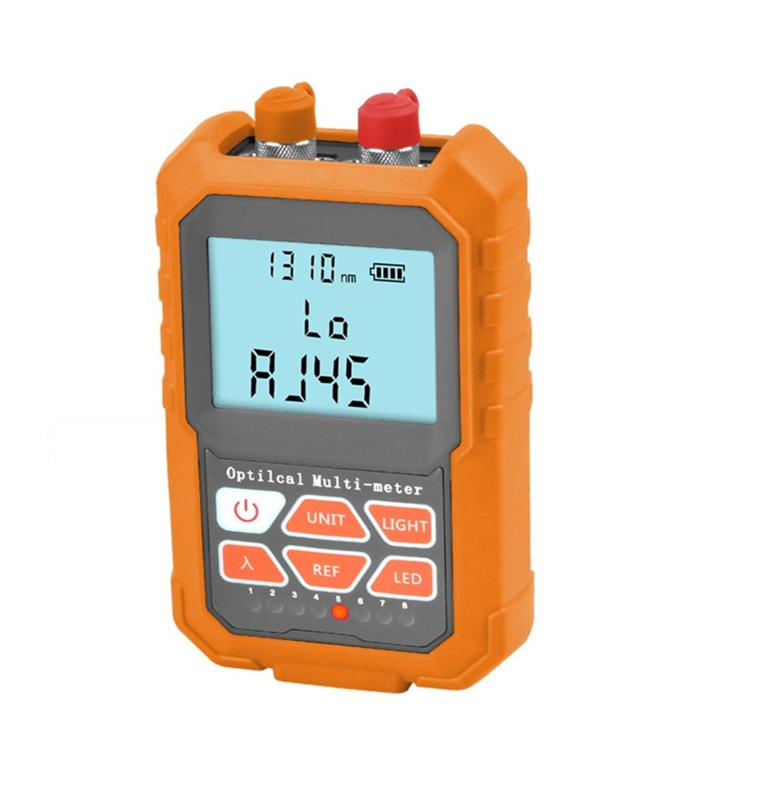 OTDR para instalaciones de fibra FTTH con fuente de luz y localizador de fallos 1