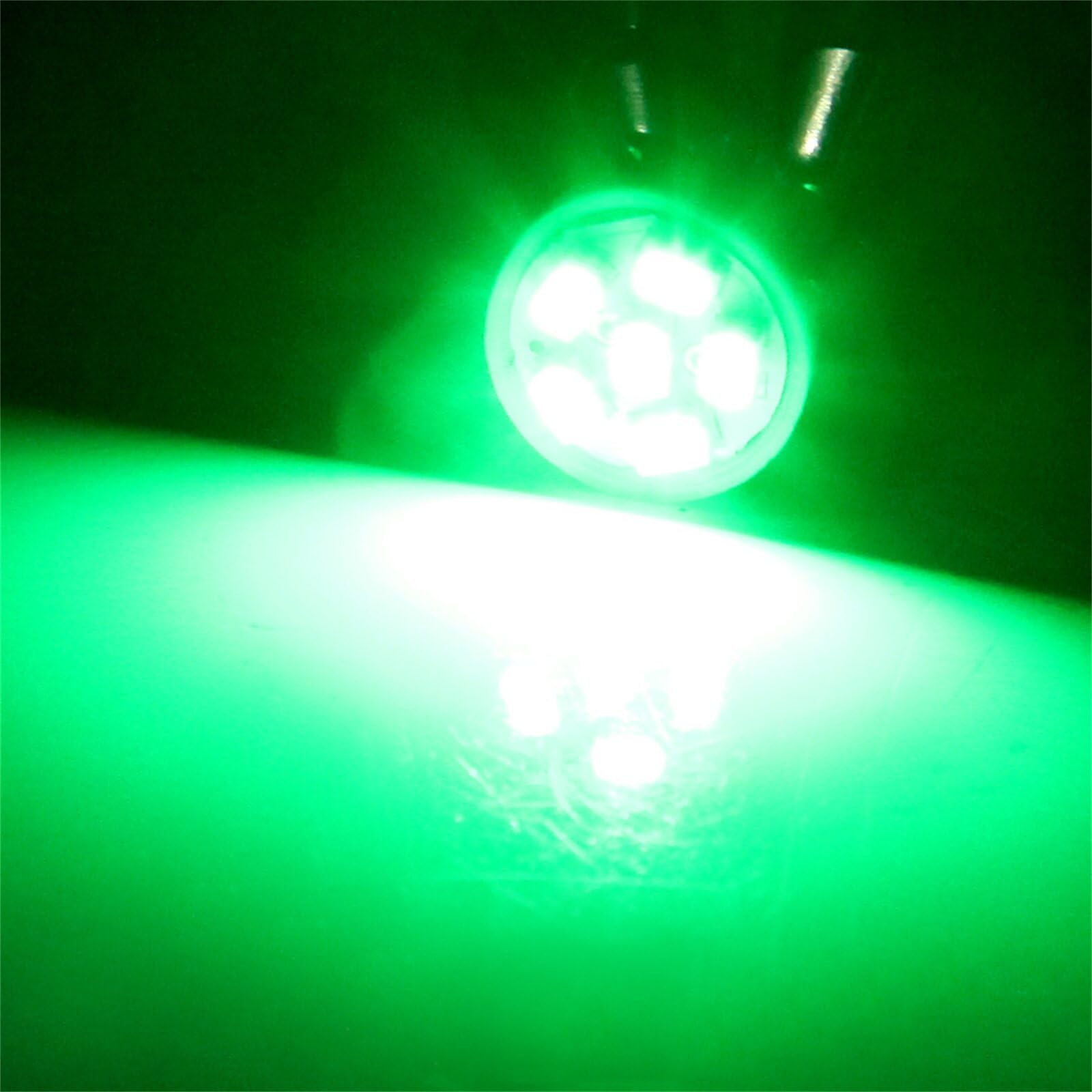 ECCPP 10x Instrument Cluster Dash Panel Lights T10-6-3020-SMD-Green W5W 147 152 158 159 161 168 184 192 193 259 280 285 447 464 501 555 558 585 655 656 657 1250 1251 1252 2450 2652 2921 2825 PC 175