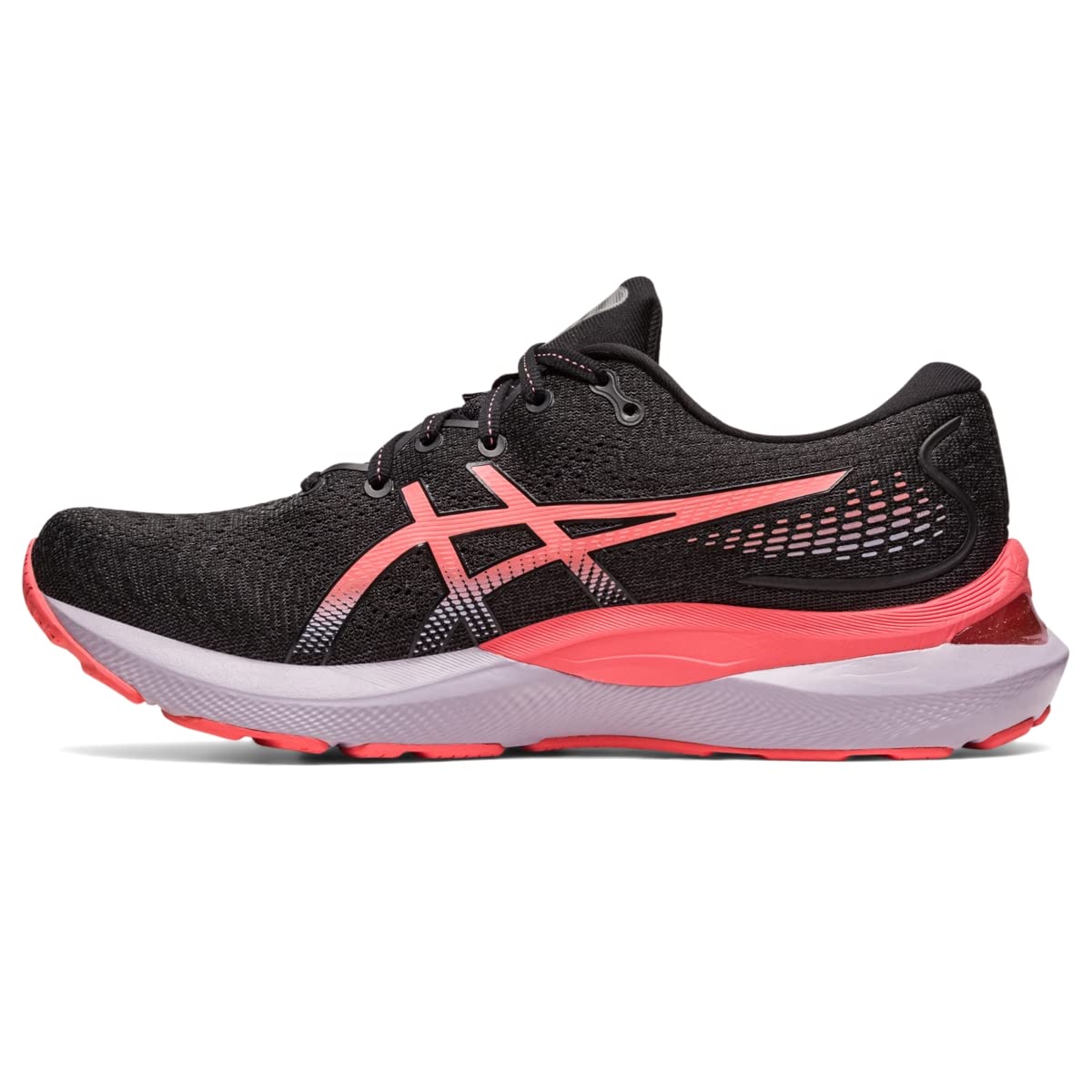 ASICS Cumulus 24 Zapatillas de Carretera para Mujer Negro Blanco