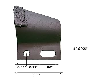 Amazon.com: 21RH + 21LH Cupped Trenching Teeth w Carbide