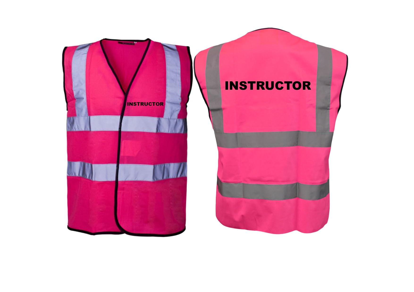 SMB Novelties INSTRUCTOR PINK HI VIS VEST (XL)