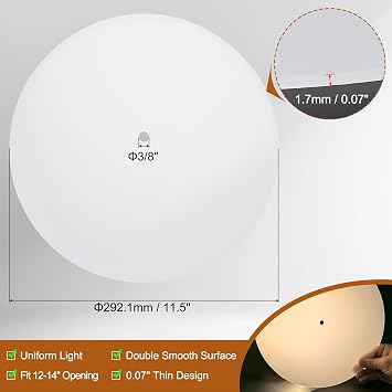 PATIKIL Lampshade Diffuser, 11.5