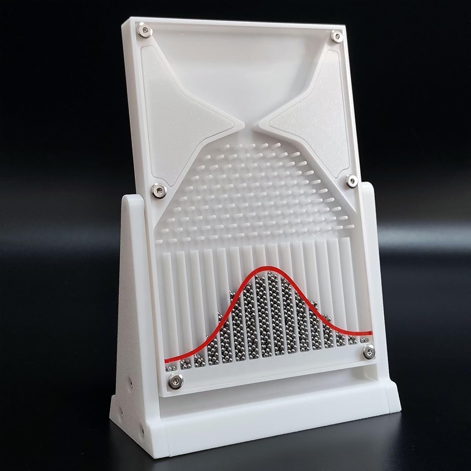 Tablero Galton de escritorio, modelo de demostración de probabilidad, herramienta eficaz for experimentos de leyes estadísticas, juguete de aprendizaje de placas de Galton, herramienta didáctica