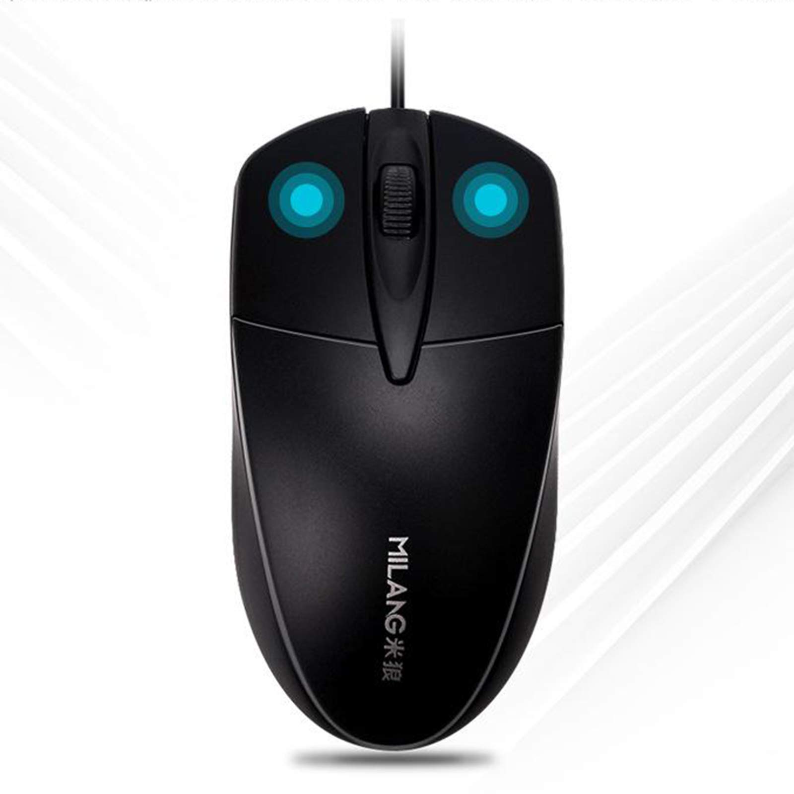 10 set di mouse da gioco USB ottico da 1000 DPI a 3 pulsanti, mouse da gioco per computer portatili e PC