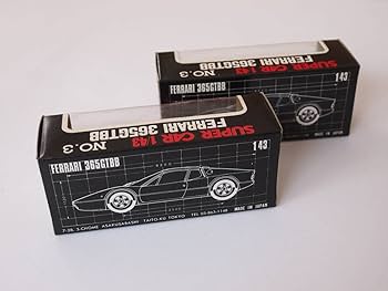 Amazon | サクラ SUPER CAR No.3 1/43 FERRARI 365 GTBB（RED & BLACK
