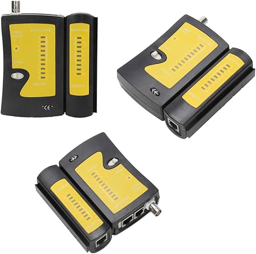 Miniatura 3 de Kit de herramientas de compresión F para pelacables coaxiales, pinza de crimpado de cable coaxial ajustable RG6 RG59 RG11 75-5 75-7 con conectores