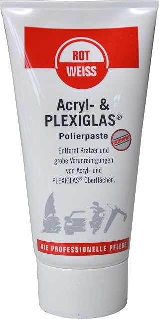 Rotweiss 5350 Pasta Polerska Akrylowa, Bezbarwny, 150 ml