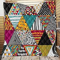 Fansu Colcha Acolchada Fina Suave Cubrecama Rellenos Finos Toda Temporada Edredón Estampada Colchas Bouti Cama 90/135/150, Manta Para Sofa Para Niños Adultos (Patrón De Palacio,226x260cm