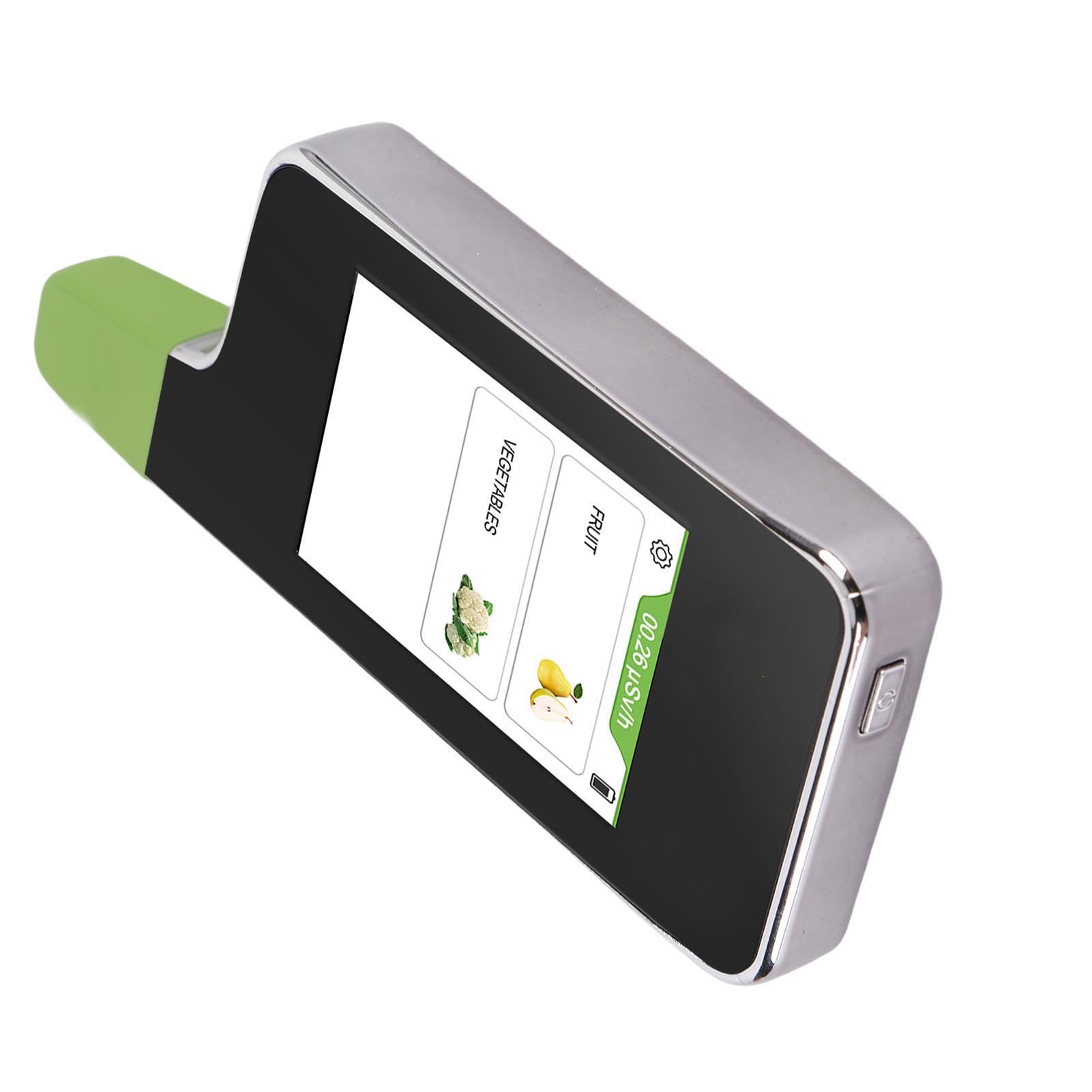 Jeffergarden Tester di Nitrati, Dispositivo Portatile per la Sicurezza Alimentare con Rilevamento di 3 Secondi e Display a Colori per Frutta e Verdura