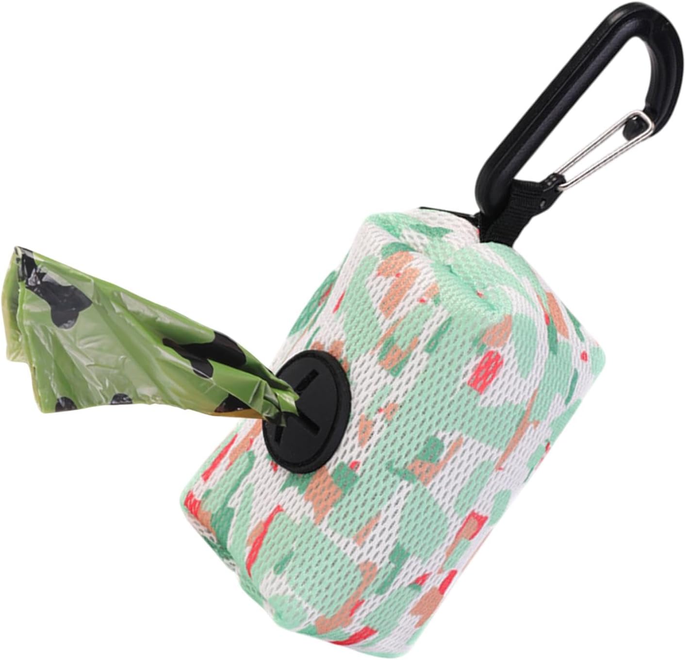 Poop Bag Dispenser | Small Doggy Zipper Pouch - Dog Walking Accessories, Dog Poop Bags Rolls Holder, Refillable for 1 Roll of Pet Trash Bags