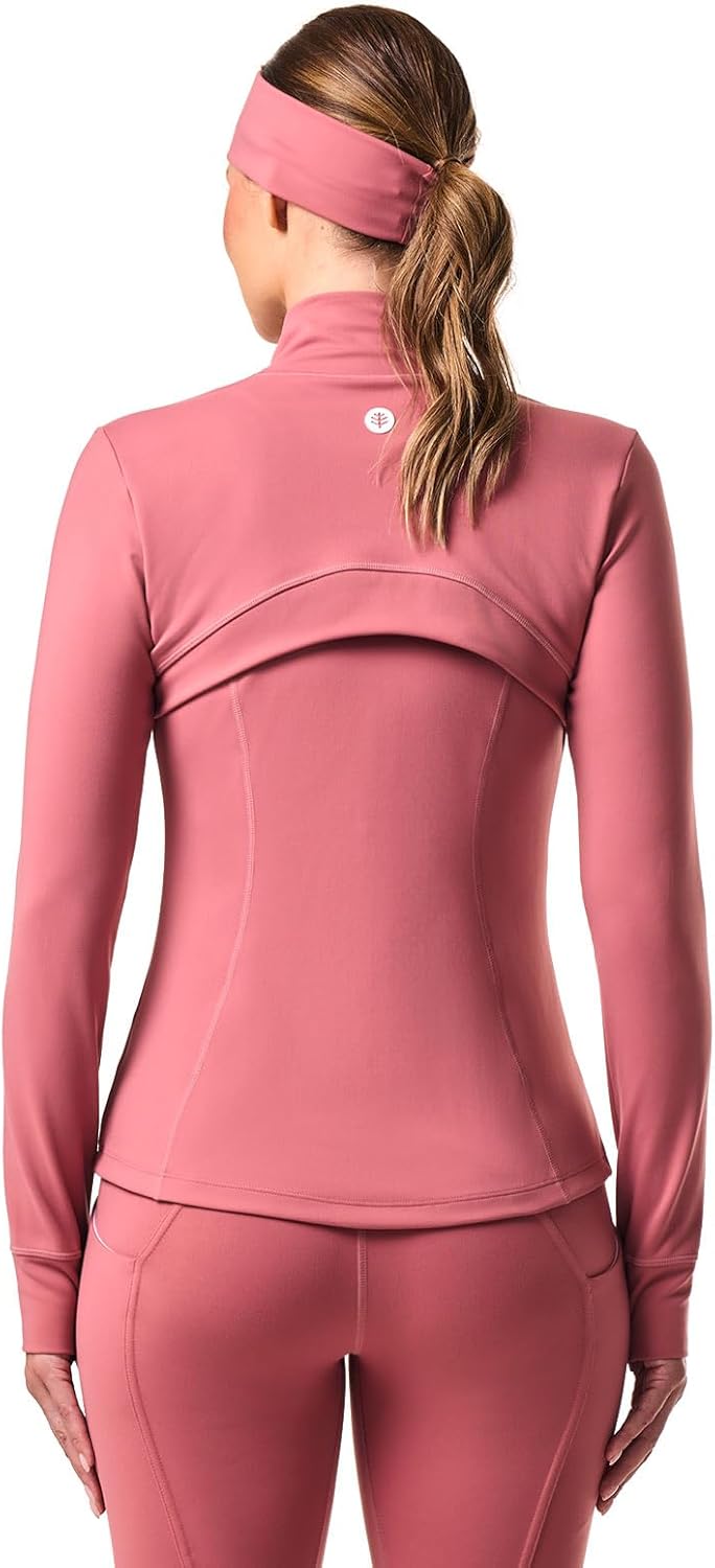 Coolibar Women's Yoga Jacket - UPF 50+ Sun Protection - Namaste
