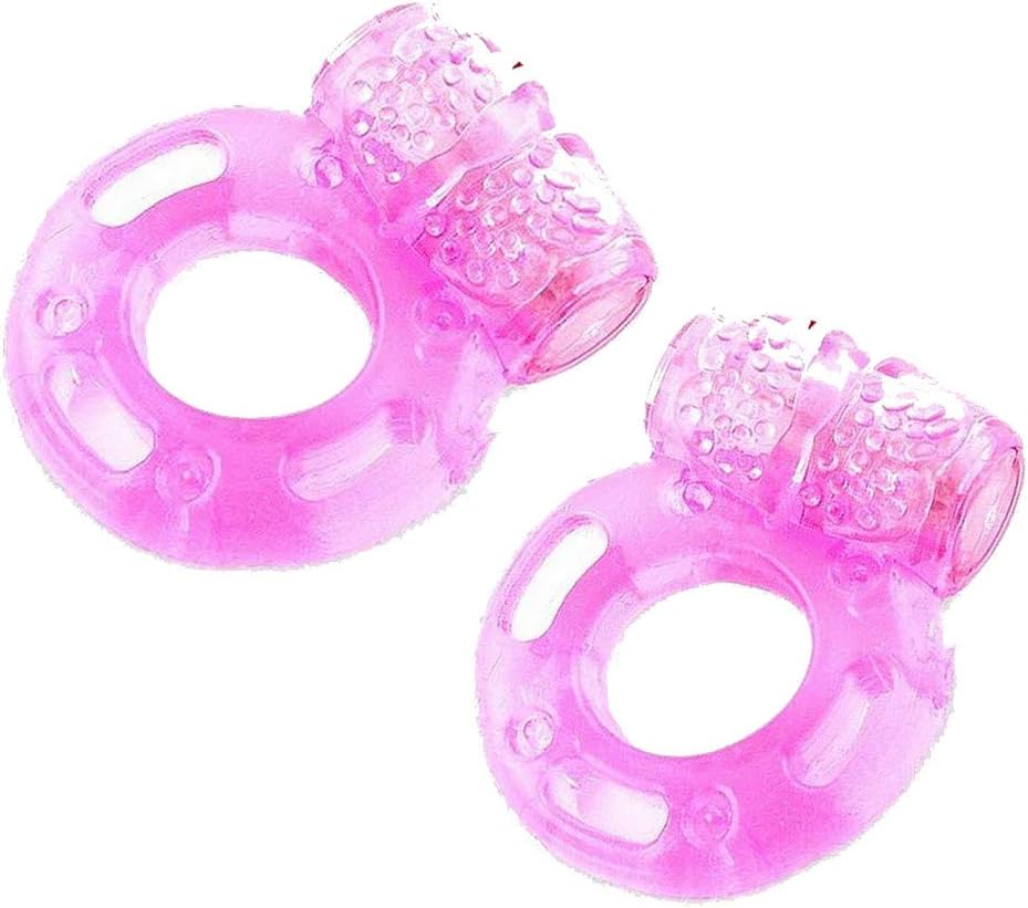 Sex Toys4 - Juego de 2 anillos vibradores para hombre y mujer ...