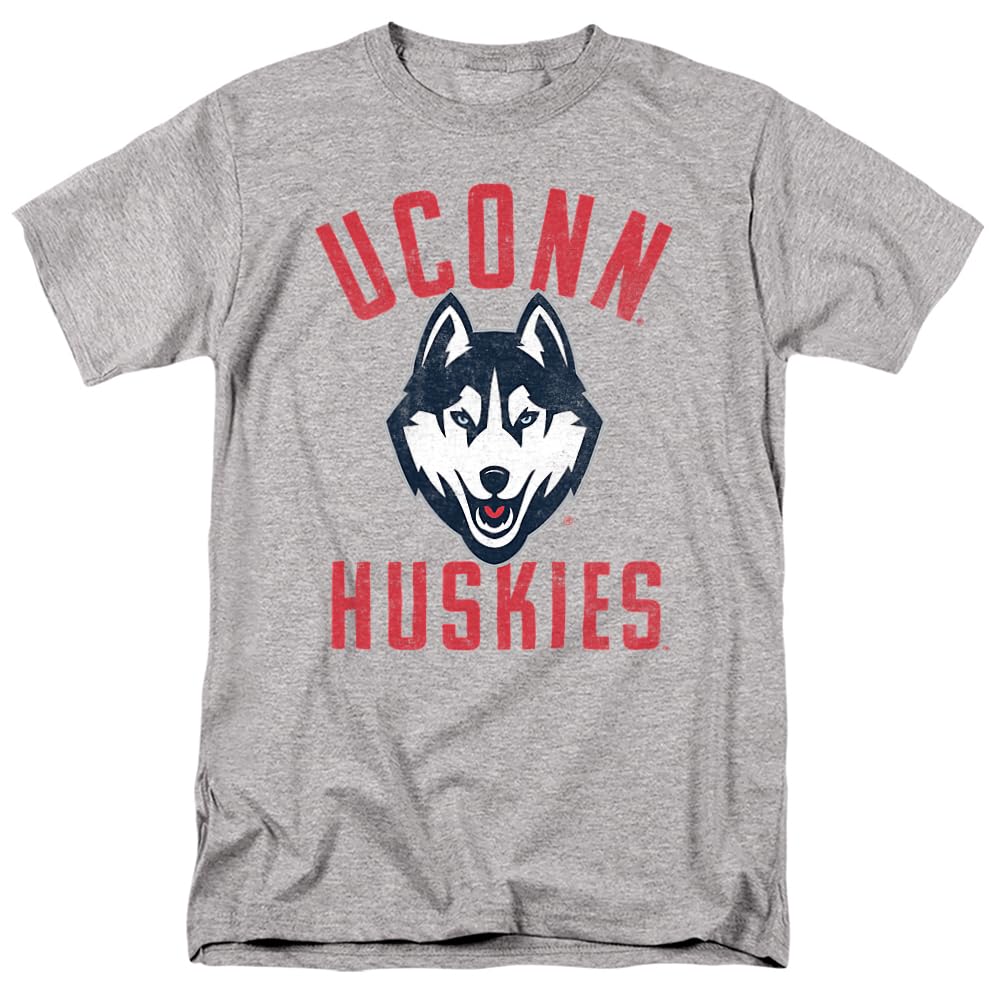 University of Connecticut Official Huskies Logo Unisex Adult T Shirt