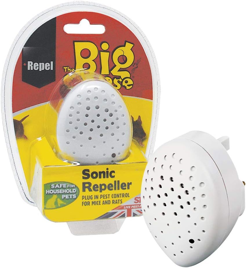 The Big Cheese STV726 Sonic Repeller (Humane Rodent Pest Deterrent
