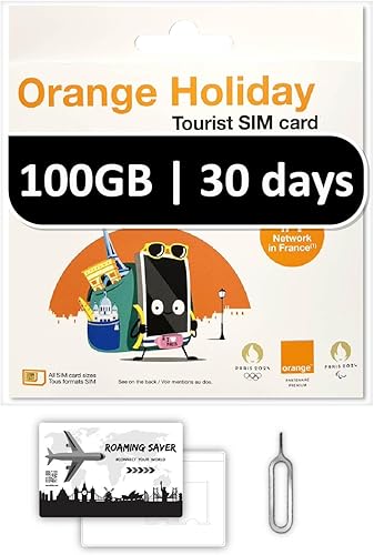 Miniatura 10 de Orange Holiday Europe Prepaid SIM Card Combo Deal12GB Datos de Internet en 5G4GLTE (se permite la conexión de datos)+30 minutos y 200 textos de