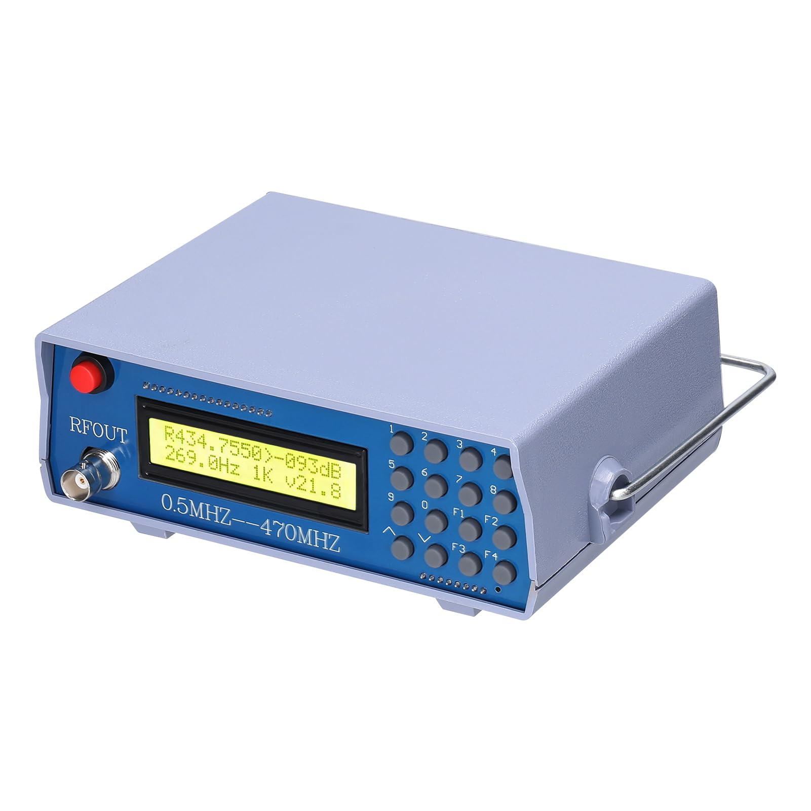 Generador de Señal Probador de Instrumentos Herramienta Modulación Frecuencia Precisión para Profesionales Modulador Tono Incorporado 800 Hz para Entusiastas la Comunicación por Radio