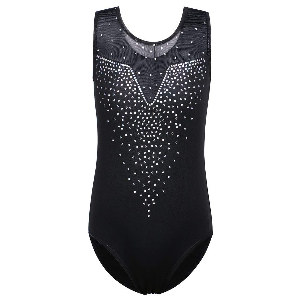 Tuta Ginnastica Per Bambini – Leotard Maniche Corte, Balletto, Danza, Multicolore - Foto 2