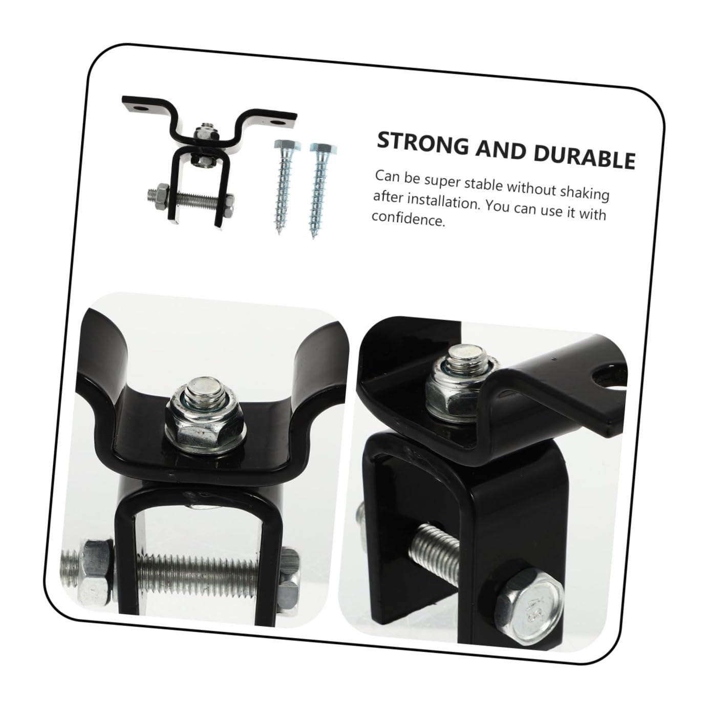 Yardwe 1pezzi Gancio Fisso per Sacchi da Boxe Supporto per Attrezzature Fitness Facile da Installare Resistente e Durevole Accessorio per Allenamento Indoor e Outdoor