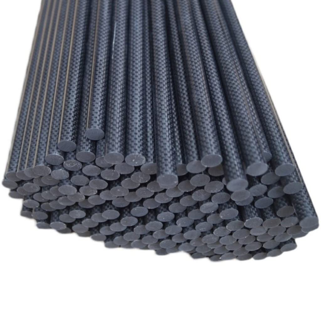 Wędka 3K z włókna węglowego o średnicy 1000 mm, przeznaczona do samodzielnego montażu latawców, i wałków(9x1000mmx1pcs)