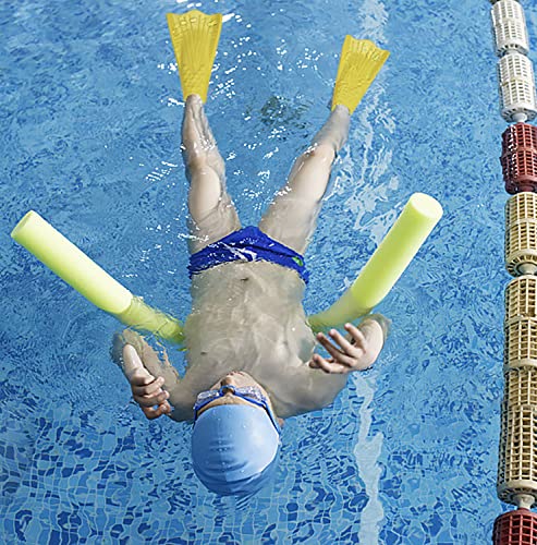 Nabegum Kids Training Swim Fins, Flippers For Diving And Swimming-Youth Size For Boys, Girls,Beginners(Yellow,S) #TOP5