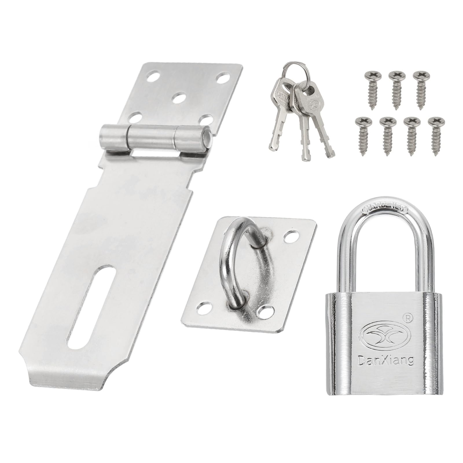 PATIKIL Padlock Hasp Set
