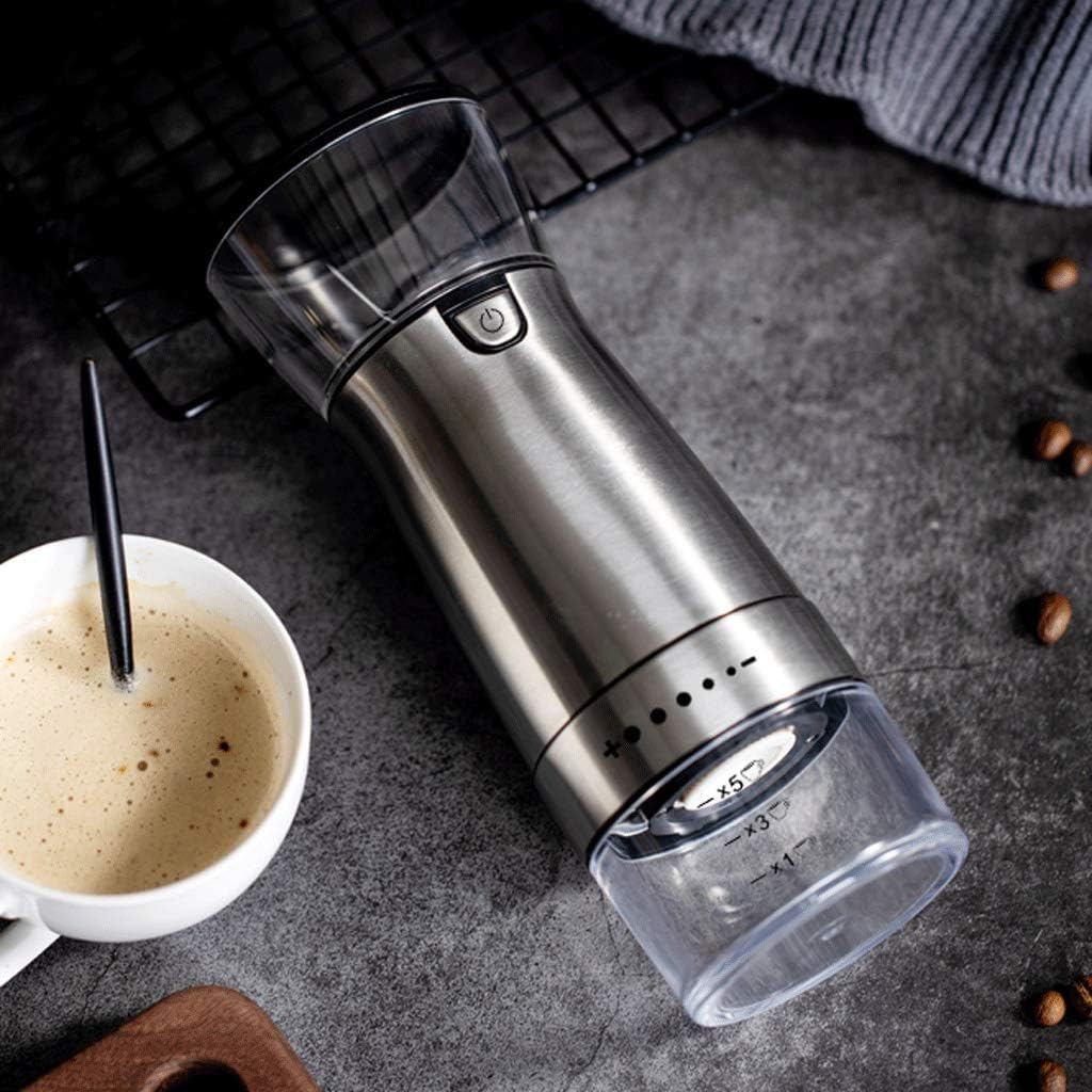 Electric Coffee Grinder, Powerful Stainless Steel Blade with Large Grinding Capacity and Motor, Suitable for Herbs, Nuts, Cereals, Etc