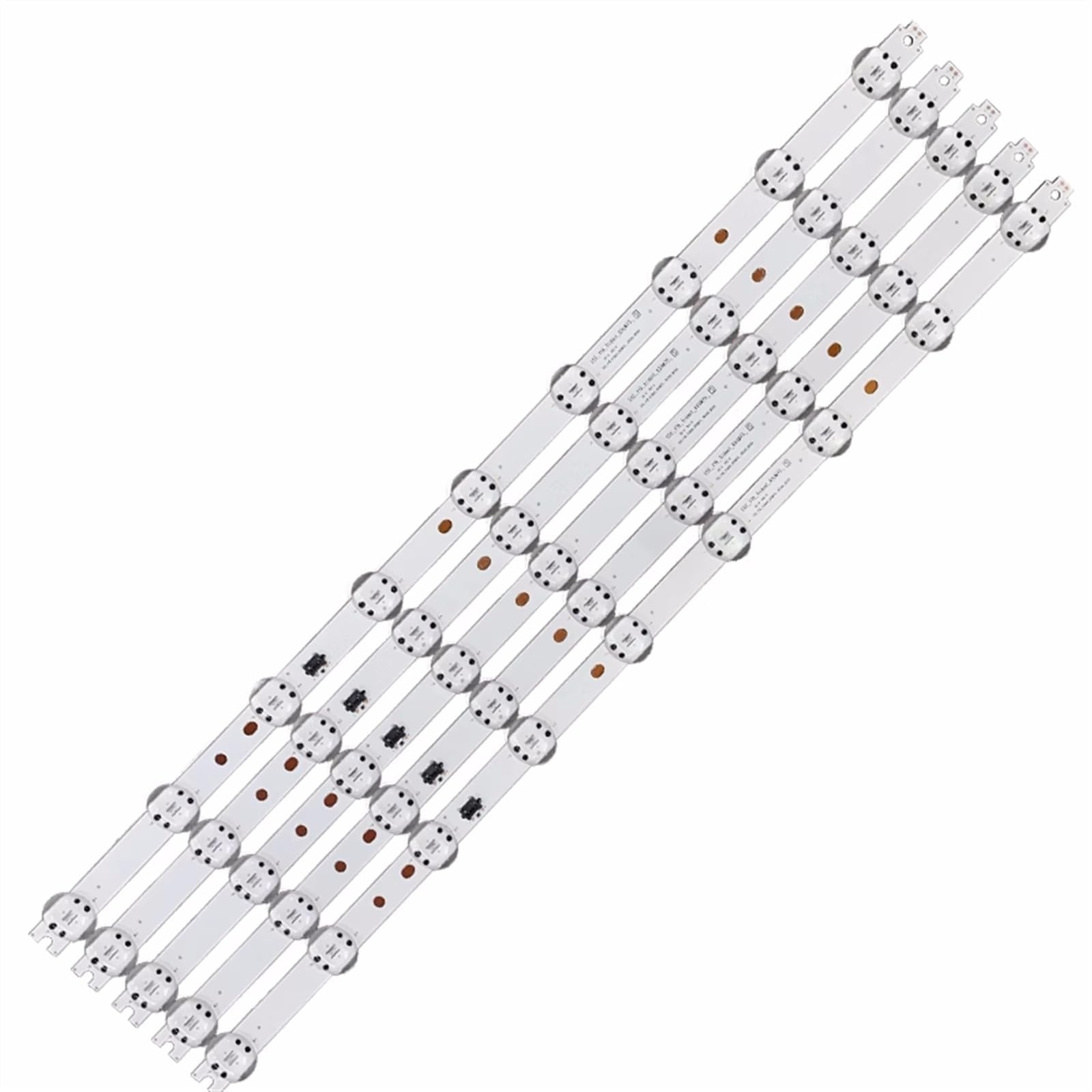 LED-Hintergrundbeleuchtung, kompatibel mit LG 65UM7610PLB 65UM671COSB 65UM7520PSB 65UM7650PCB 65UN8100PLB 65UM7510PLA HC650DQG-SLXA2-A141 Trident_65UM75 (Farbe: 5 x 25 Stück)