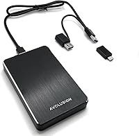 Vista 3 de Disco duro externo portátil USB 3.0 de la serie M2 de 1 TB (para consola de juegos PS5/PS4)
