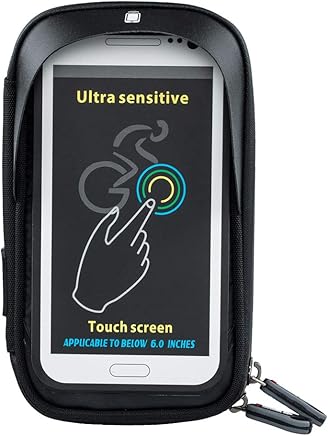 Chakil - Soporte de tel?fono Impermeable para Moto y Motocicleta, Giratorio 360?, tama?o Ajustable, Compatible con iPhone 7Plus, Samsung S6, S7, Galaxy S8, Edge, Huawei Etc Black(6inch) 1 Chakil - Soporte de tel?fono Impermeable para Moto y Motocicleta, Giratorio 360?, tama?o Ajustable, Compatible con iPhone 7Plus, Samsung S6, S7, Galaxy S8, Edge, Huawei Etc Black(6inch) 1