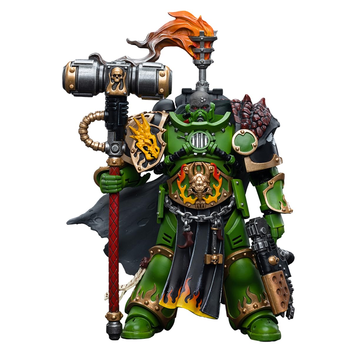 JOYTOY Warhammer 40K 1/18 Action Figure Salamanders Captain Adrax Agatone Collection Model