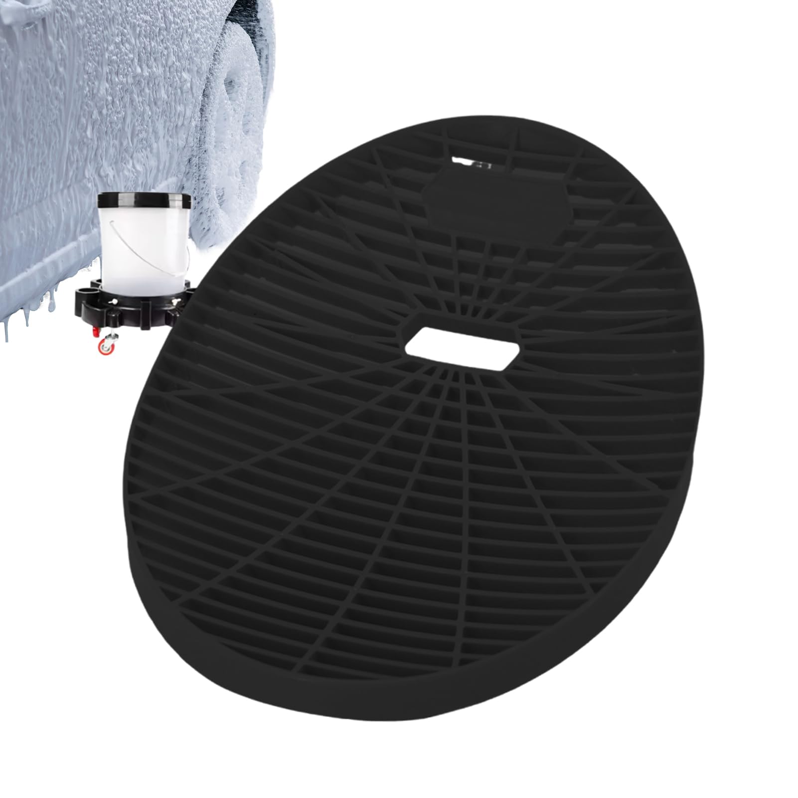Seaux de lavage pour voiture avec insert grille filtre saleté auto