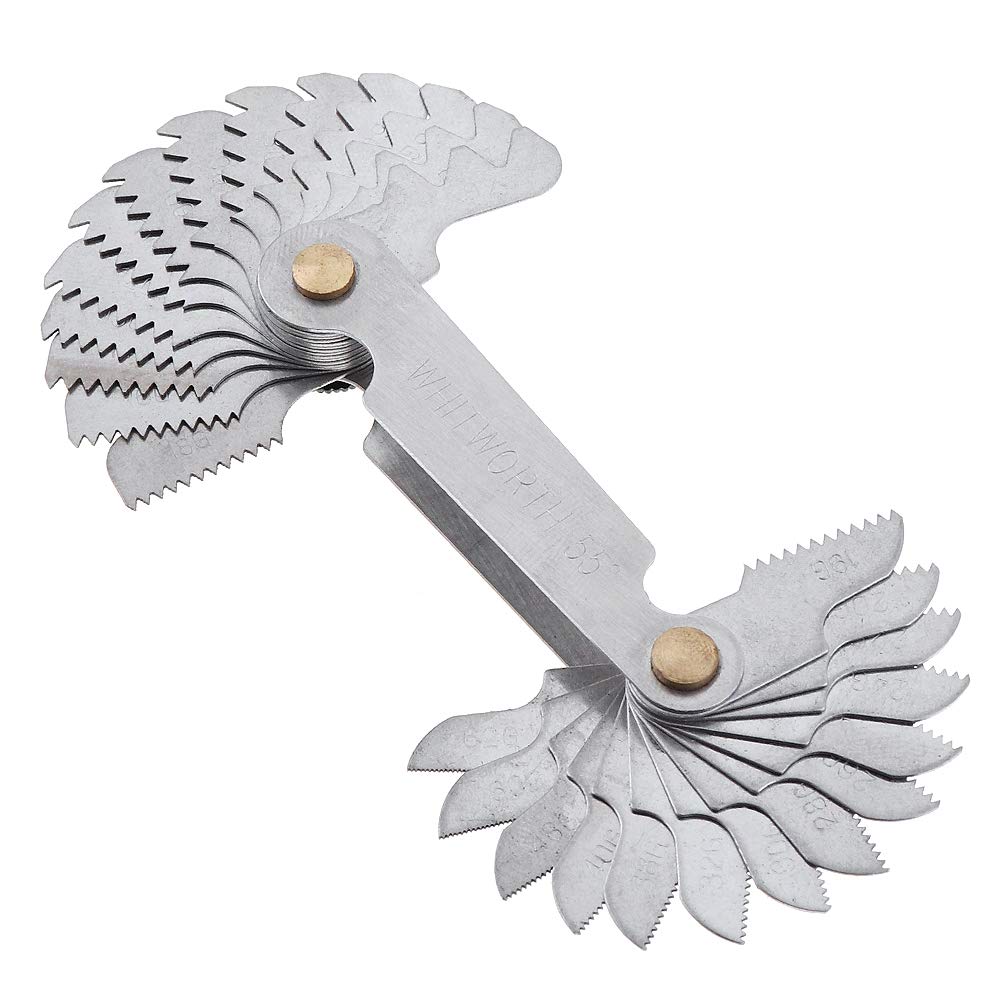 Utoolmart Screw Thread Pitch Gauge Cutting Tool 55 Degree Stainless - View #6
