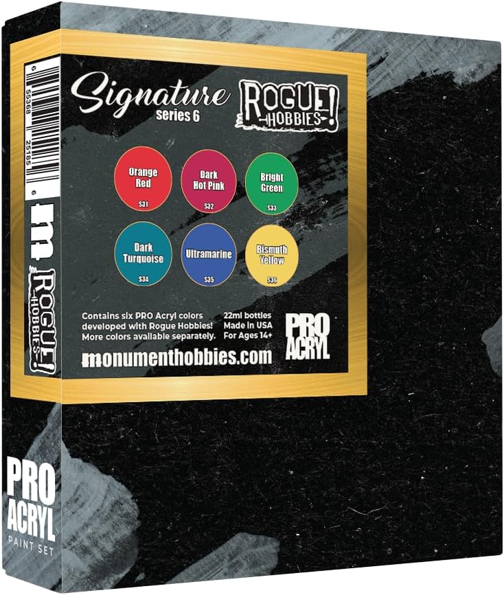 PRO Acryl - Signature Series Set 6 - Rogue Hobbies