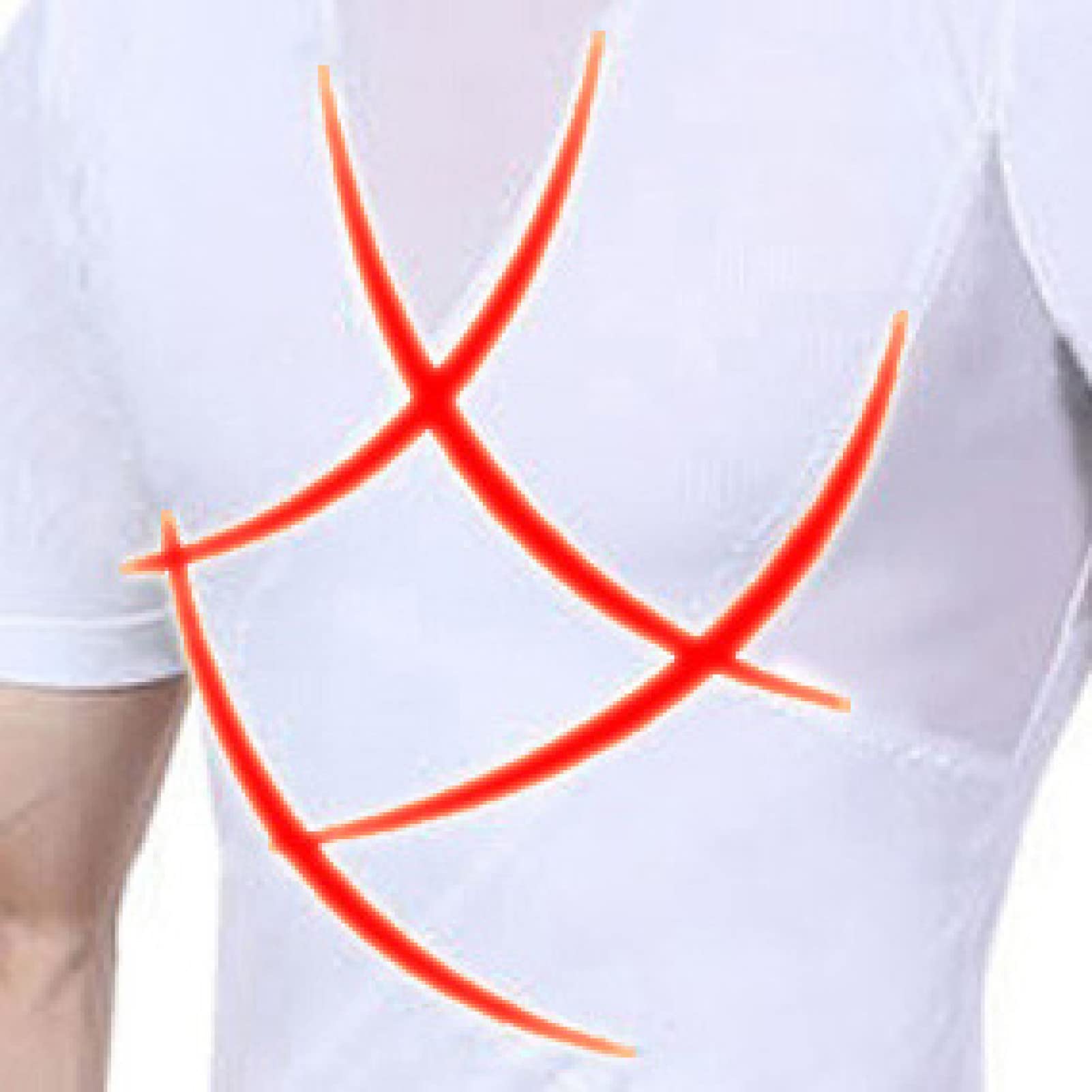 TTDGYYXW Body da Palestra da Uomo a Maniche Corte Dimagrante Top compressivo Addominale Elastico per Lo Sport