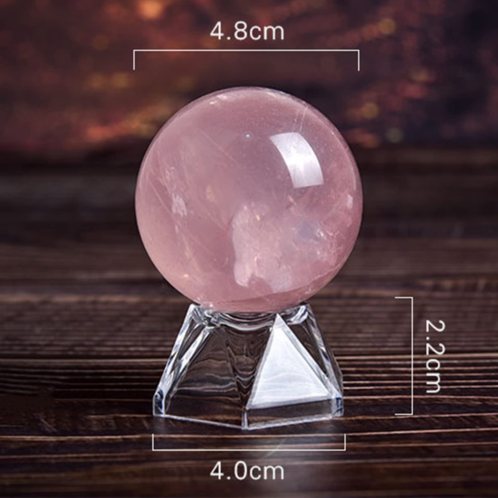 クリスタル 球体 置物 アクリルスタンド付き クリスタル 球体 置物 アクリルスタンド付き 【公式通販】