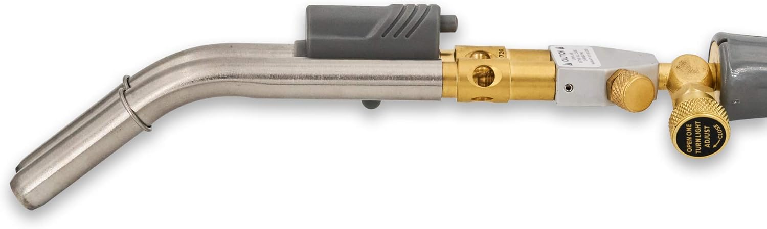 Double Valve Mapp Torch With 2 Head And Hose For Soldering