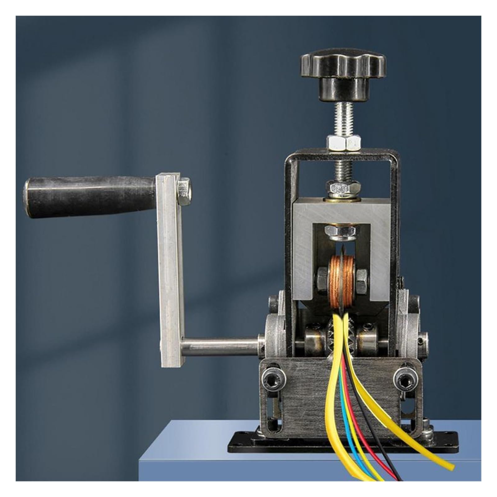 Macchina spellacavi Manuale 1-20mm Macchina Spellafili Elettrica Automatica Pelapavi Manuale Manovella Spellafili Rottami Filo di Rame Spellatura Riciclare