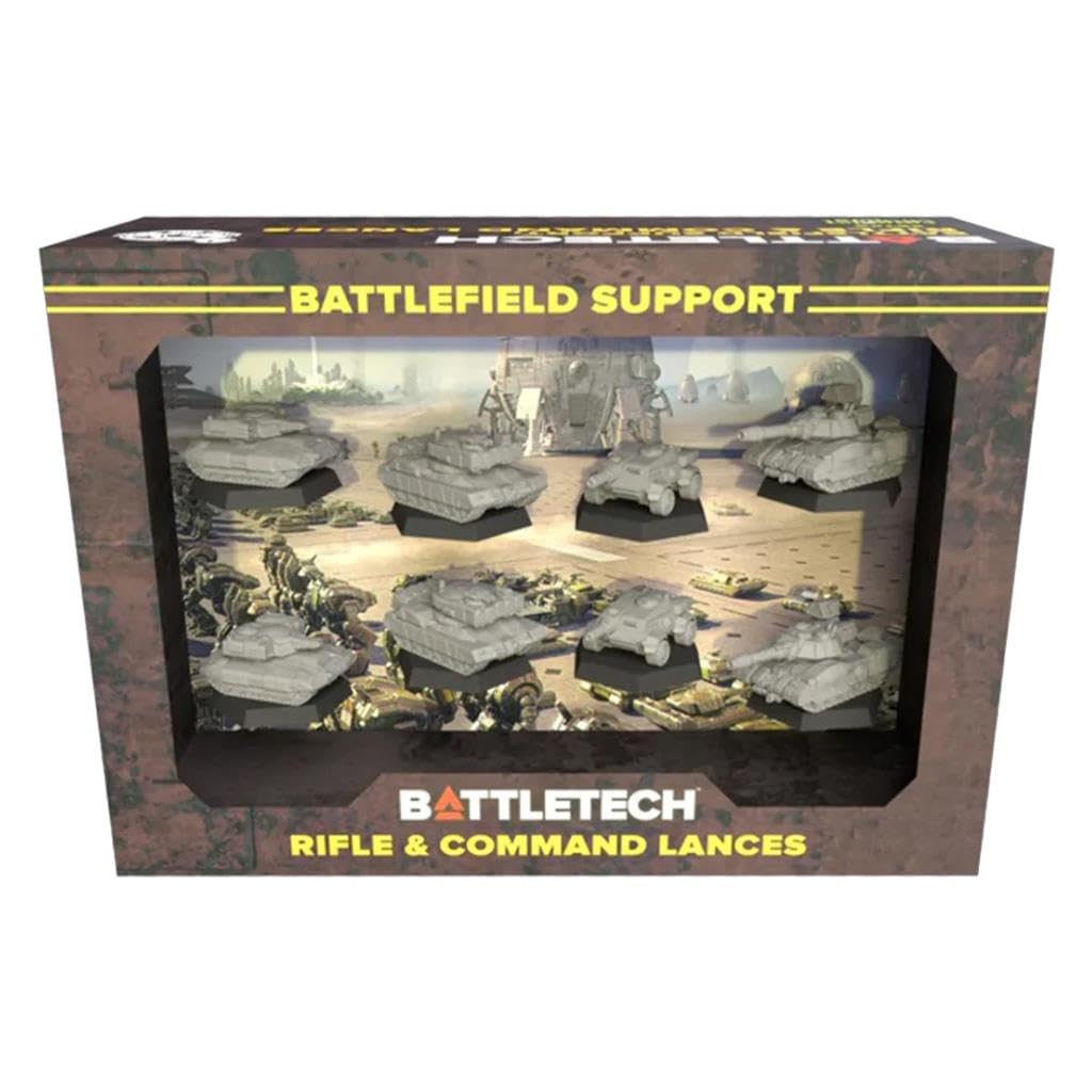 Catalyst Game Labs BattleTech Support Rifle & Command Lances miniatures