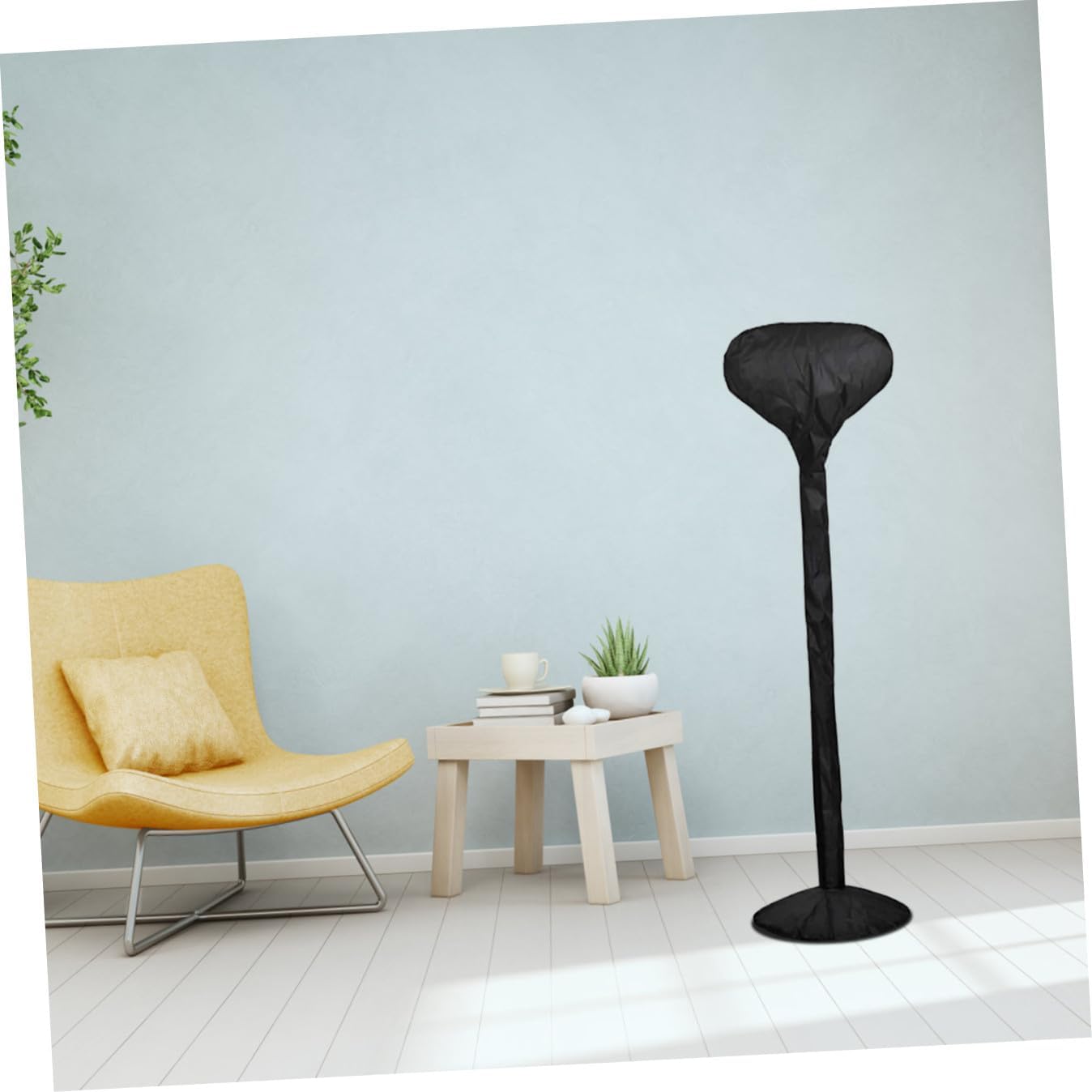 Outdoor Electric Heater Cover Oxford for Patio Heater Easy to Clean Compact Design Black