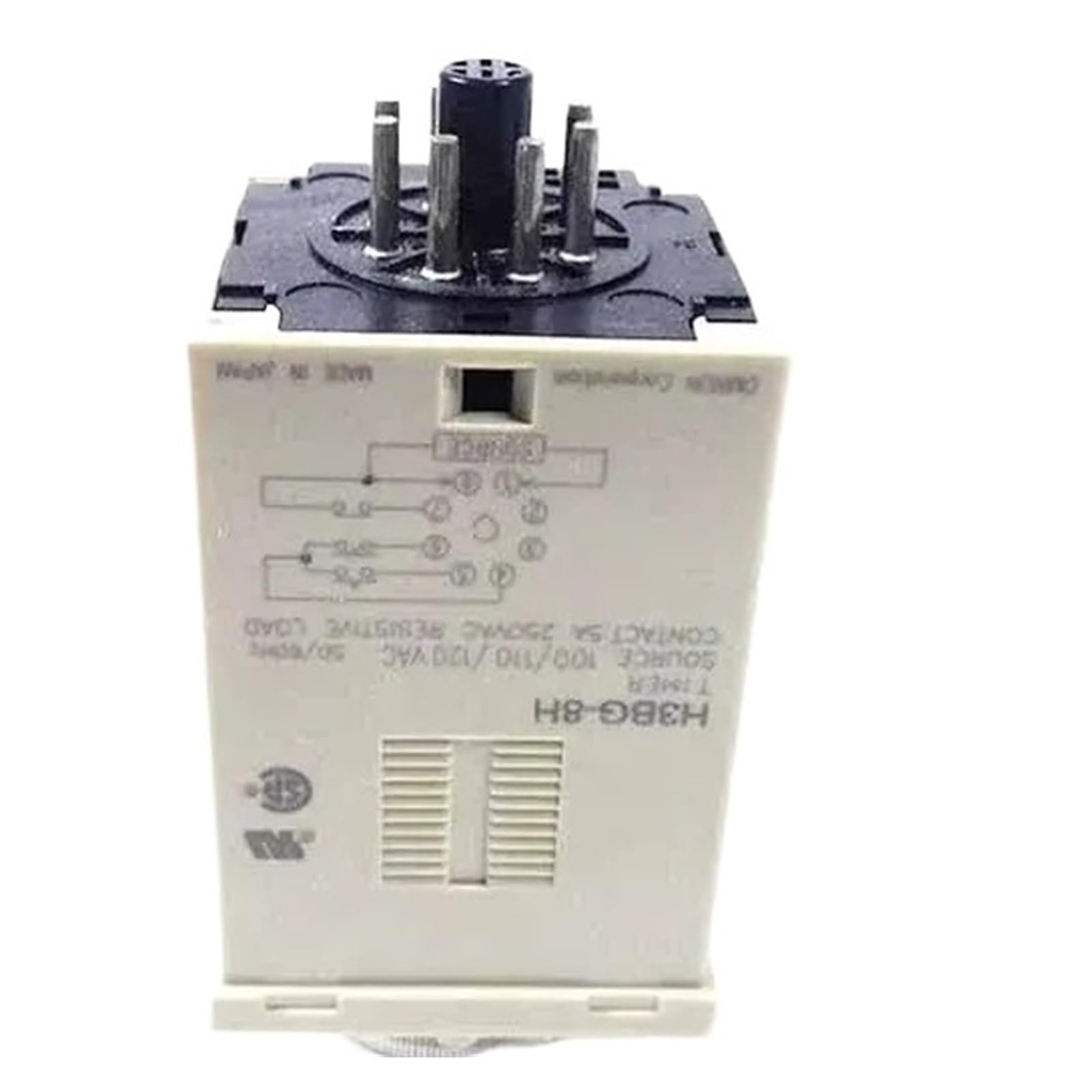 Relé H3BG-8H 220VAC soluciona fallos de sincronización en maquinaria pesada y motores