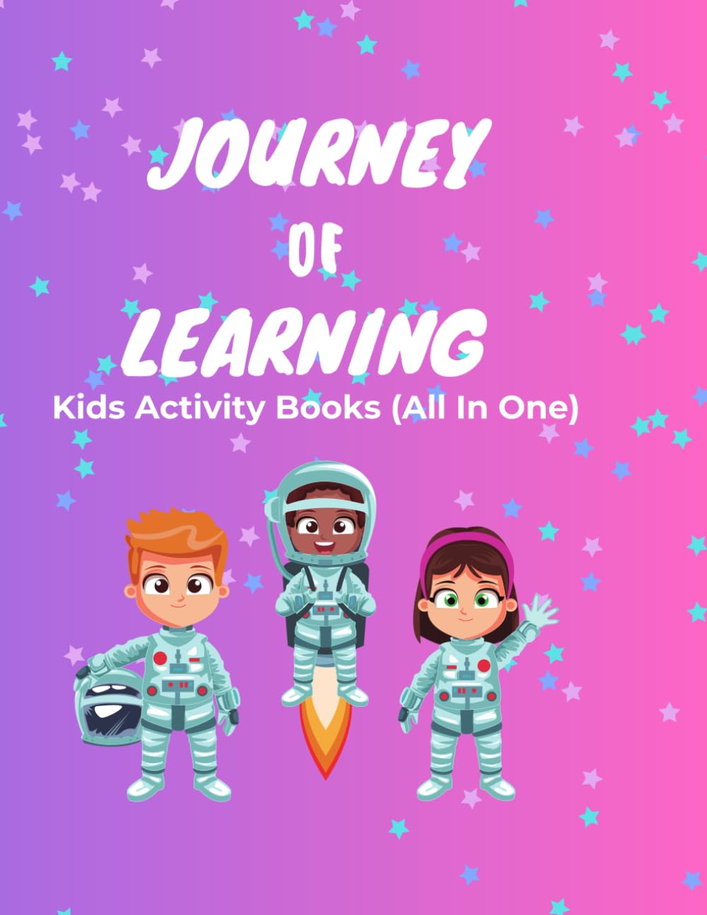 Kids Activity Book: Tracing, Coloring, Maze & Dot-to-Dot