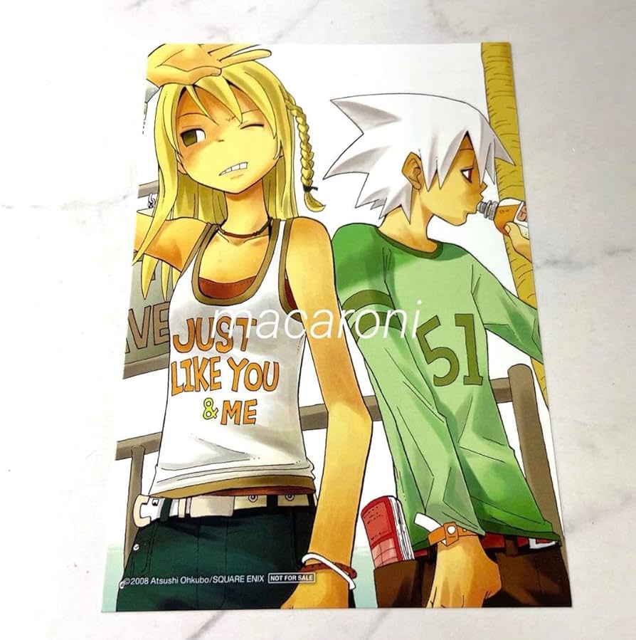 Amazon.co.jp: ソウルイーター2枚セット／ ポストカード 大久保篤 マカ