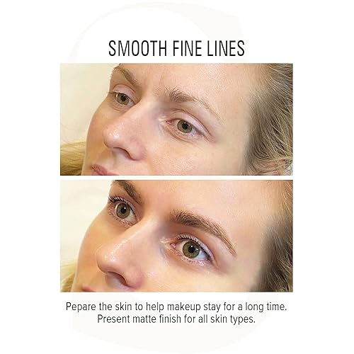 Miniatura 3 de Base de maquillaje facial, minimizador de poros grandes, cubierta perfecta, sin relleno de borrador de poros, líneas finas suaves, base con infusión