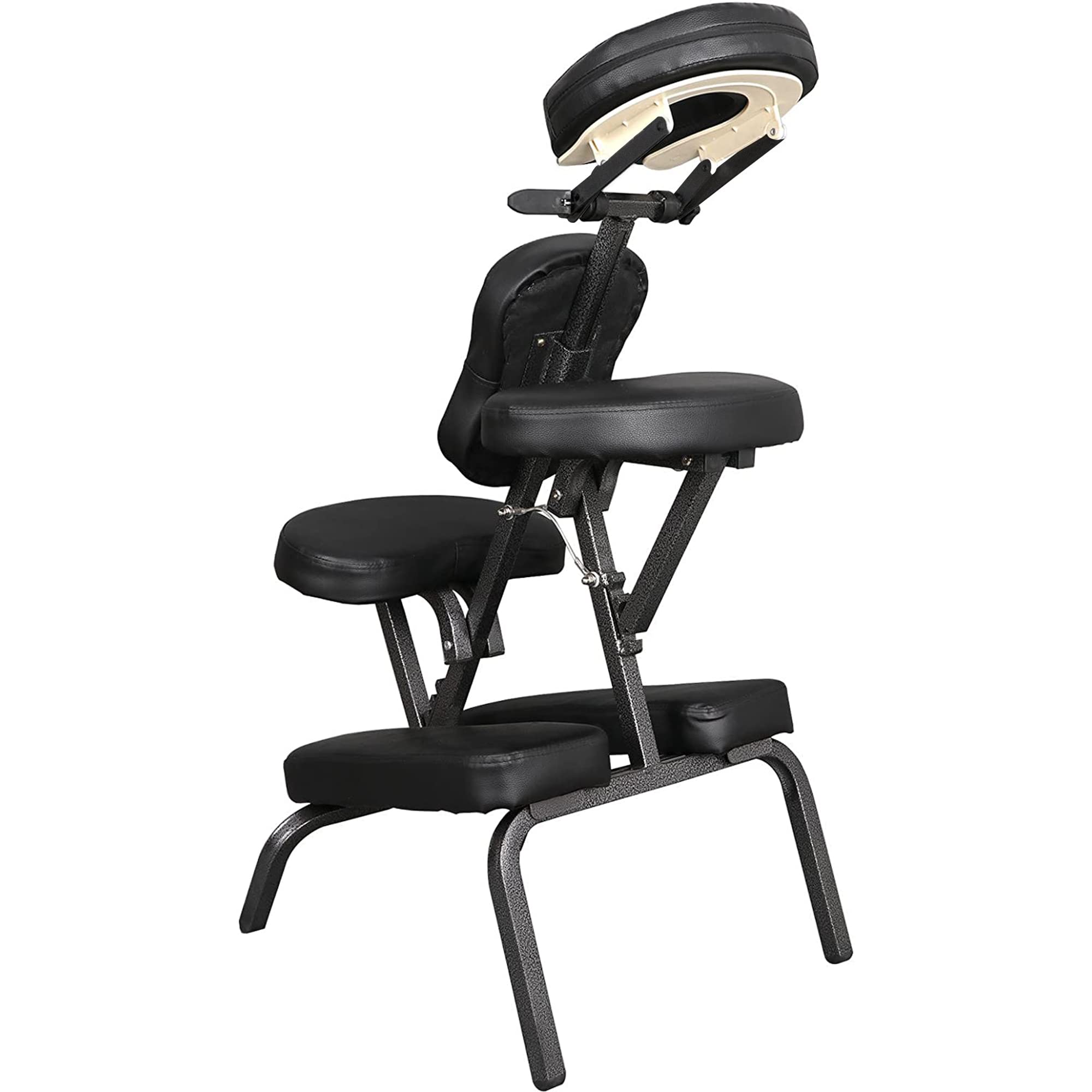 BELTOM® Fauteuil/Chaise de Massage Tatouages Tattoo Traitement Pliante Portable Table - Noir